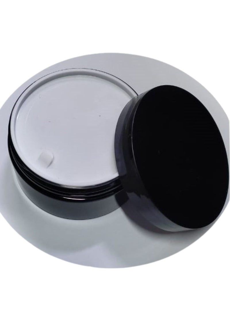 200PCS Plastic Cosmetic Container Empty Set for DIY Cream, Body Butter, Lotion, Travel Friendly Jar, Comes with Inner Lid