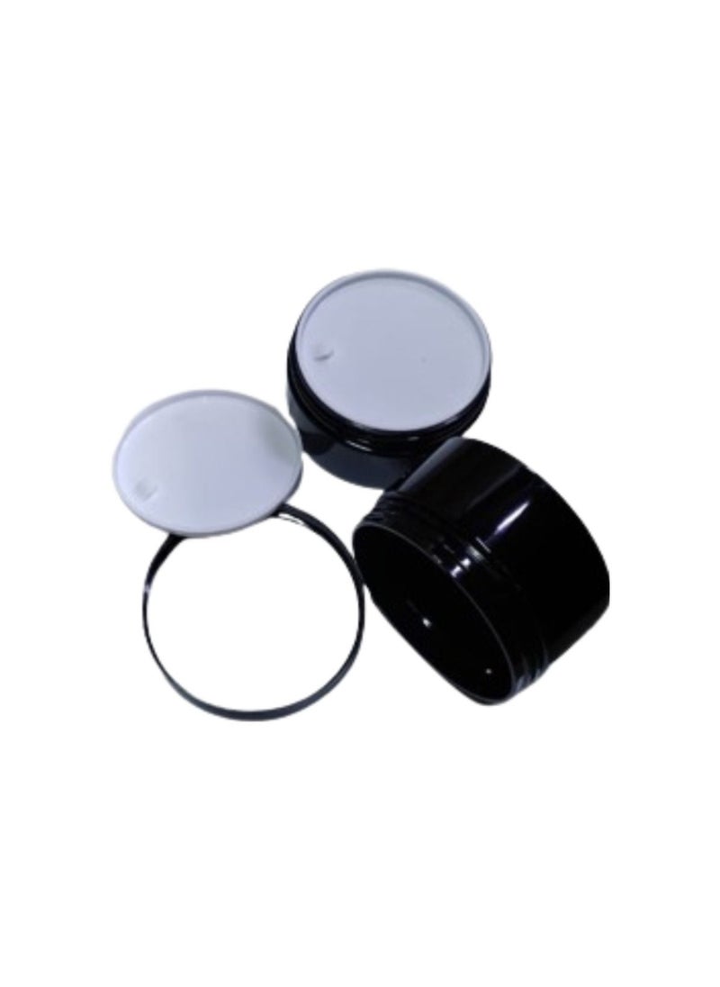 200PCS Plastic Cosmetic Container Empty Set for DIY Cream, Body Butter, Lotion, Travel Friendly Jar, Comes with Inner Lid
