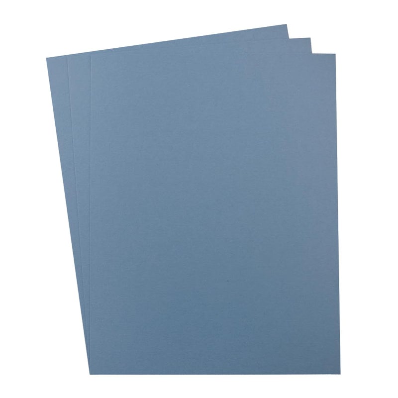 Topeen 24 Sheets 8 1/2 x 11 Thick Paper Cardstock Blank Cards 250GSM Colorful for DIY Crafts Cards Making, Invitations, Scrapbook Supplies (Dusty-Blue) - Image 1
