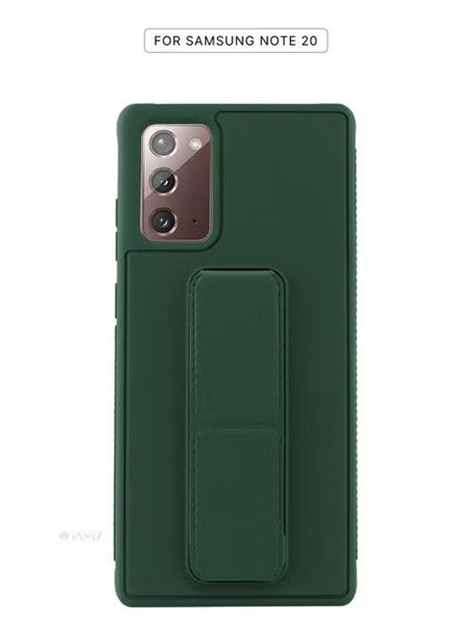 BORTONY Protective Case Cover With Finger Grip Stand For Samsung Galaxy Note 20