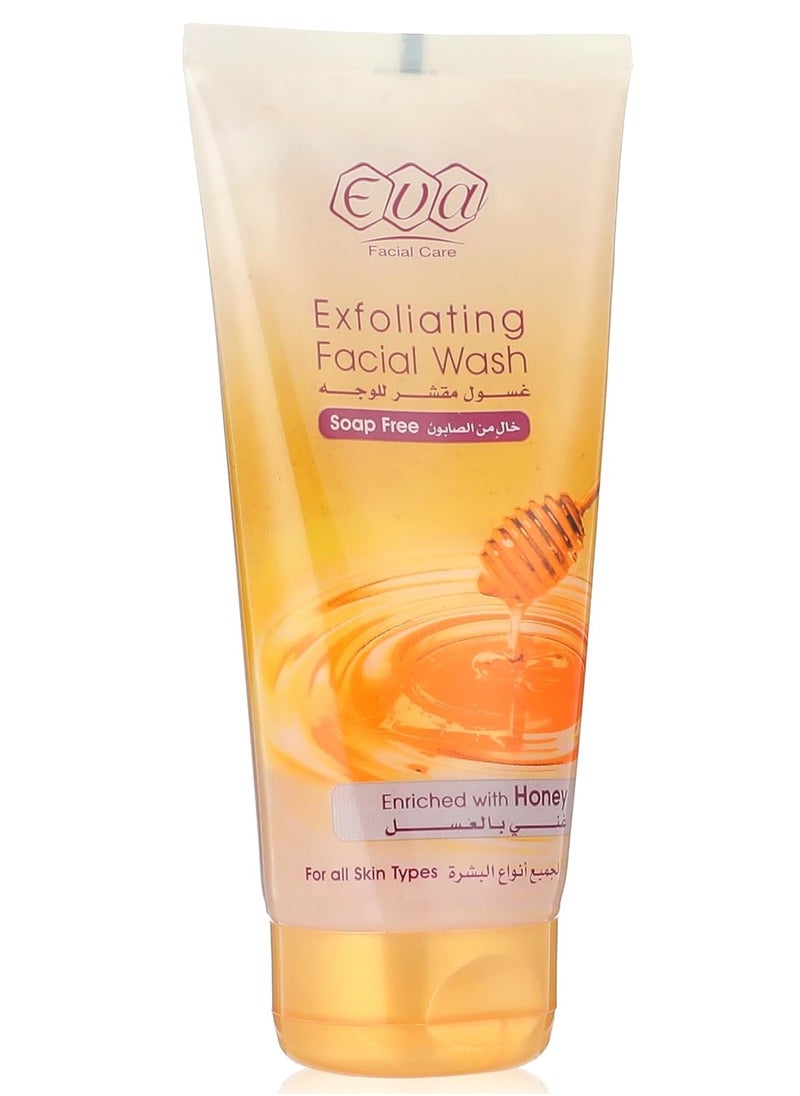 Eva Eva Facial Care Exfoliating Facial Wash Enriched With Honey 150 ml  - Image 1