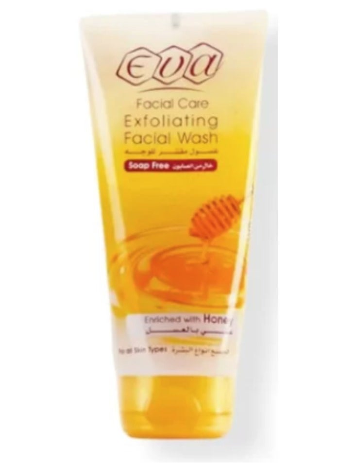Eva Eva Facial Care Exfoliating Facial Wash Enriched With Honey 150 ml  - Image 2