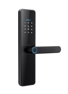 EVEREEN LS-C91 Smart WiFi Fingerprint Door Lock - 8 Unlock Methods | App, Bluetooth, Key, Password, Card, Combo | Secure Home Entry System (Black, Tuya version)  - Image 1