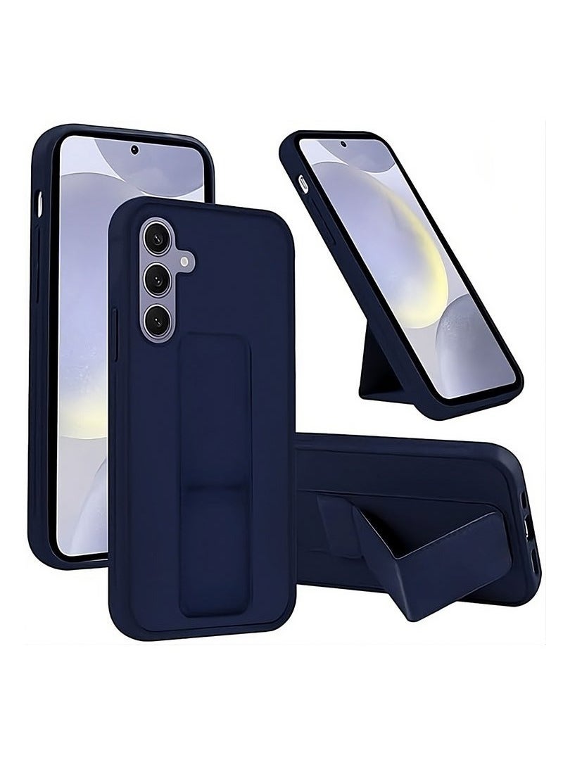 JAJEEK Samsung Galaxy S24 Case Cover – Magnetic Car Mount, Kickstand Holder, Vertical & Horizontal Hand Strap, Hand Grip Case for Samsung Galaxy S24 6.2-inch – Shockproof, Durable, Multifunctional Protection - Image 3