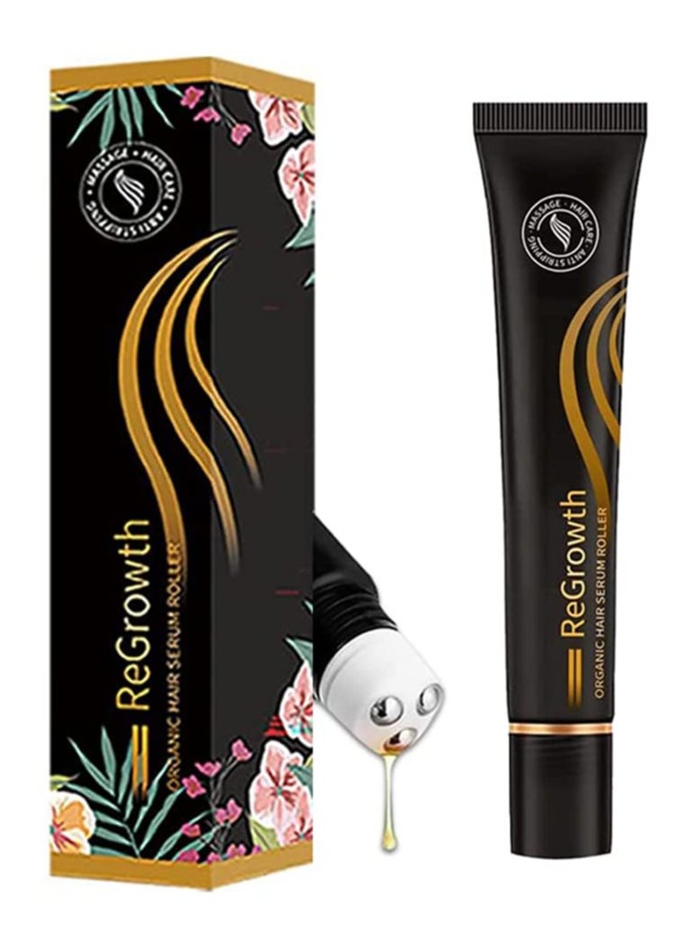 DubaiGallery - Regrowth Organic Hair Serum Roller Set, Organic Hair Regrowth Kit, Triple Roll-On Massager Hair Growth Essence, for Men and Women of All Hair Types (1 Pack) - Image 1
