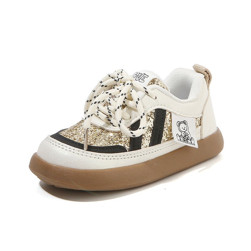 Mesh Sneakers Lightweight Flexible Sole Walking Shoes For Kids Indoor And Outdoor Activities - Image 1
