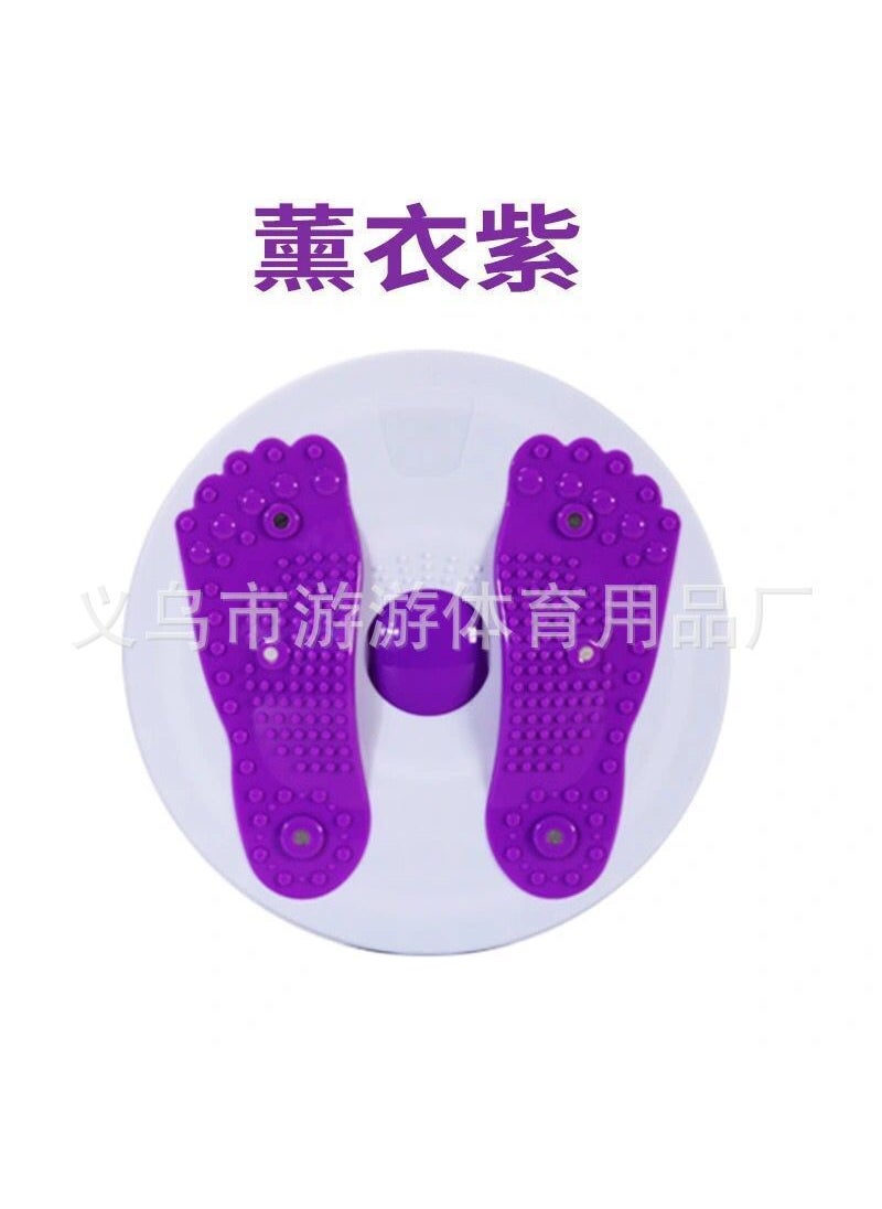 Generic 3D Magnetic Fitness Twist Waist Board Purple 