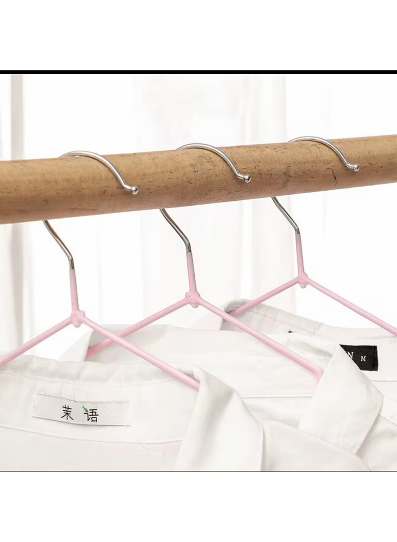 Stainless Steel Coated Hanger, 10 Pieces - Image 2