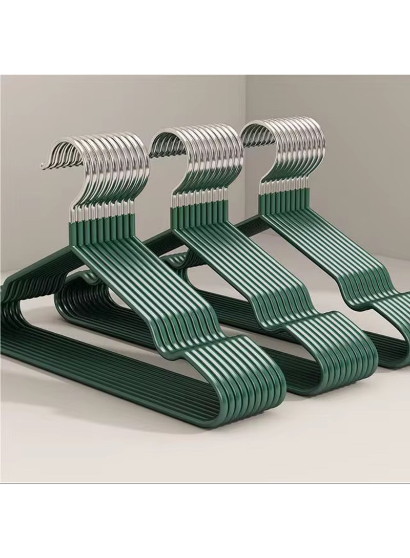 Stainless Steel Coated Hanger, 10 Pieces - Image 5