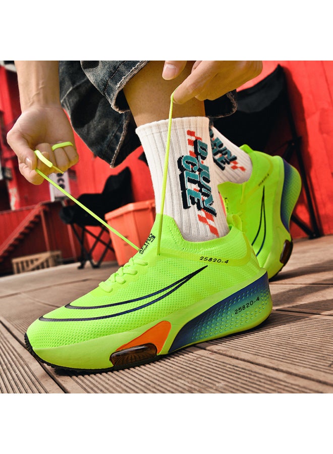 Breathable Running Shoes, Sports Shoes, Air Cushion, Non-slip, Same Style, Third-generation Racing Shoes For Men And Women