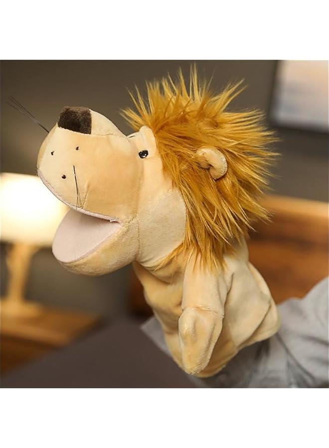 MIXDE Puppet Jungle Friends Plush Animal Toy, Used For Imaginative Games, Storytelling, Teaching, Preschool, And Role-playing (lions) - Image 4