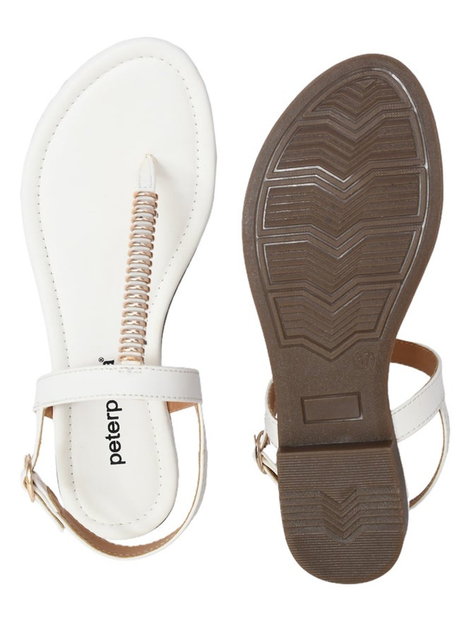 Peterpapa Embellished Strap Sandals with Buckle - Image 5