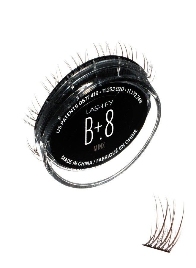 Lashify Bold Plus+ 8mm Gossamer Eyelash Extensions Refill in Minx Color, Easy DIY False Lashes for the Most Delicate, Natural and Long Lasting Look - Image 1