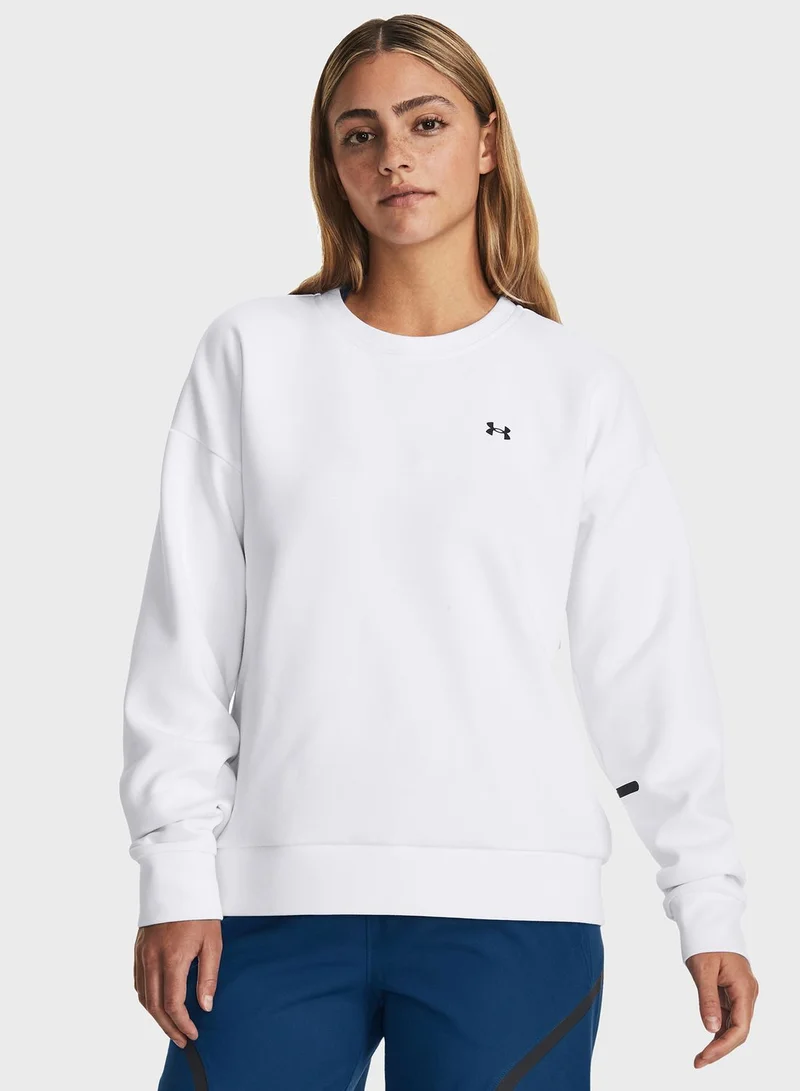 UNDER ARMOUR Unstoppable Fleece Crewneck Sweatshirt