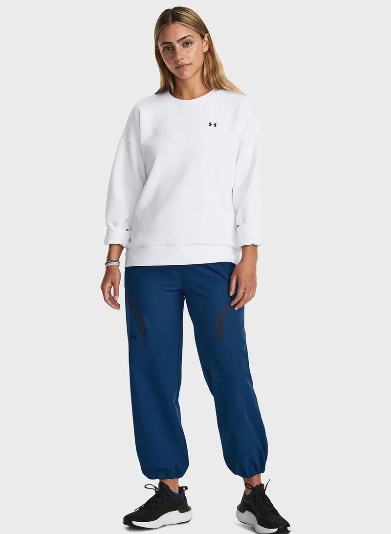 UNDER ARMOUR Unstoppable Fleece Crewneck Sweatshirt