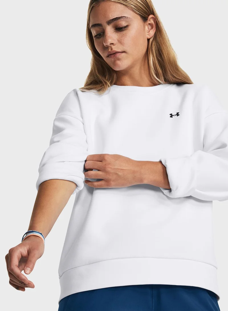 UNDER ARMOUR Unstoppable Fleece Crewneck Sweatshirt