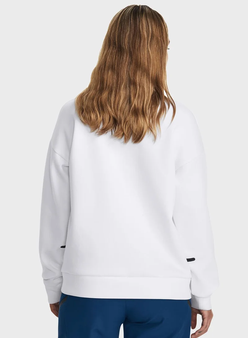 UNDER ARMOUR Unstoppable Fleece Crewneck Sweatshirt