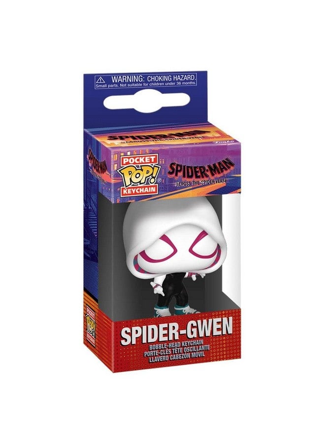 Funko Pop Keychain: Spiderman: Across The Spiderverse Spidergwen - Image 4