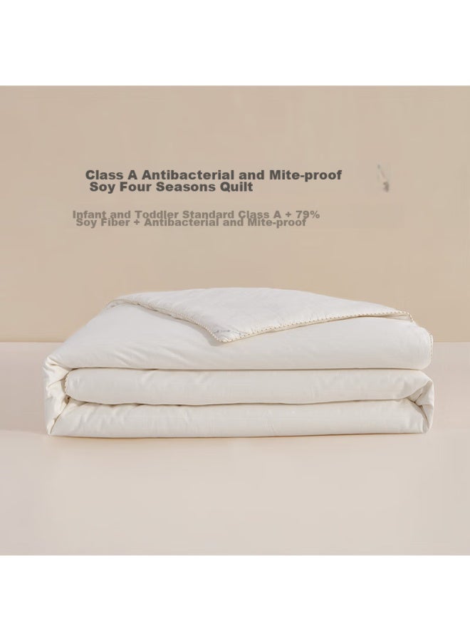 Luolaikids Luolai Children's And Baby's Class A Pure Cotton Antibacterial Soybean Quilt, Children's Comforter, Kindergarten Spring And Autumn All-season Quilt, Baby 120*150 - Image 1