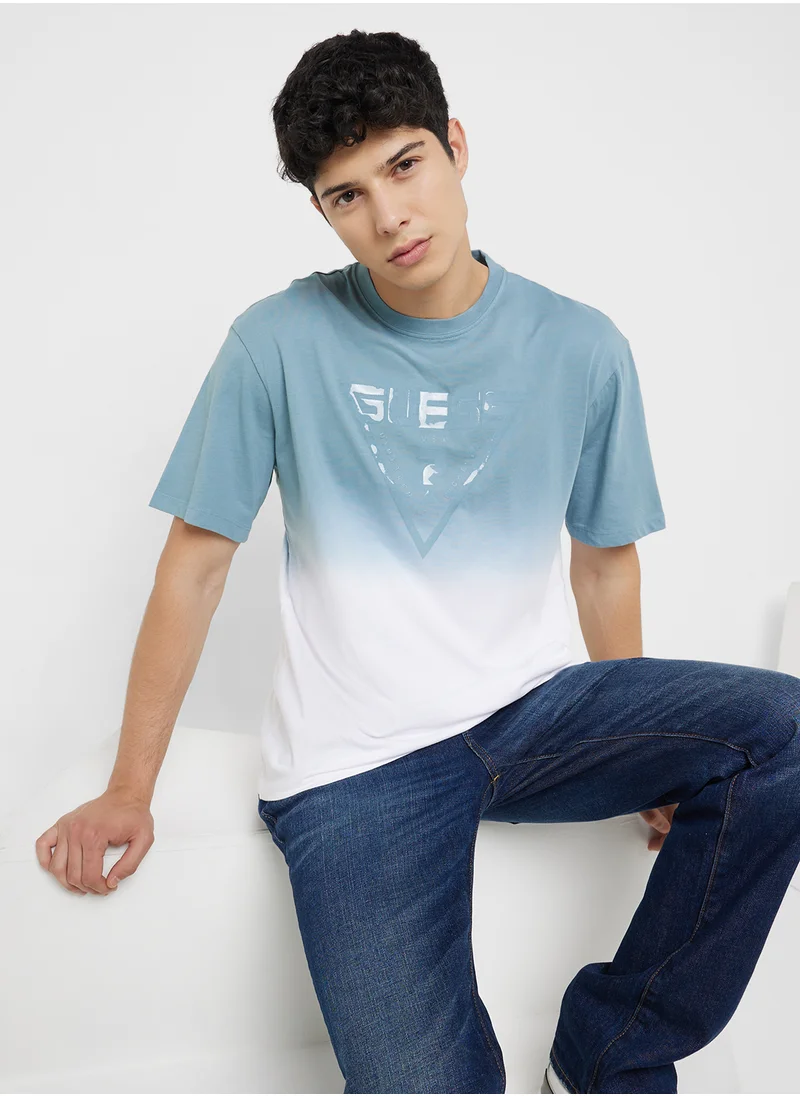 GUESS Slug Crew Neck T-Shirt
