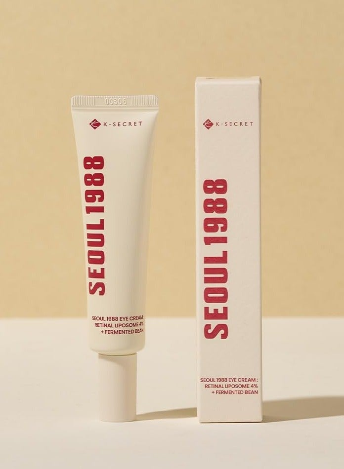 K-SECRET SEOUL 1988 Eye Cream : Retinal Liposome 4% + Fermented Bean - Image 1