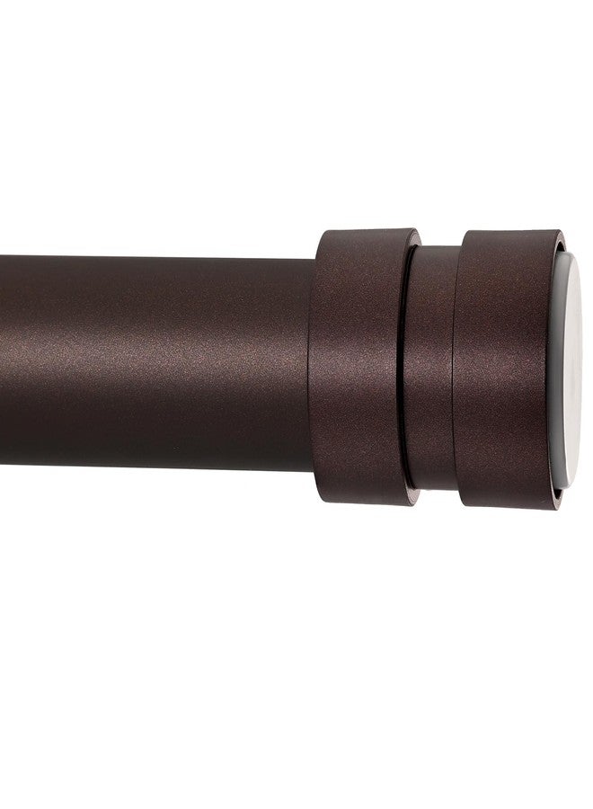 BRIOFOX Tension Curtain Rod Adjustable 32 to 78 inch - Spring Tension Shower Curtain Rod for Window or Bathroom No Drilling Non Slip, Matte Bronze - Image 1
