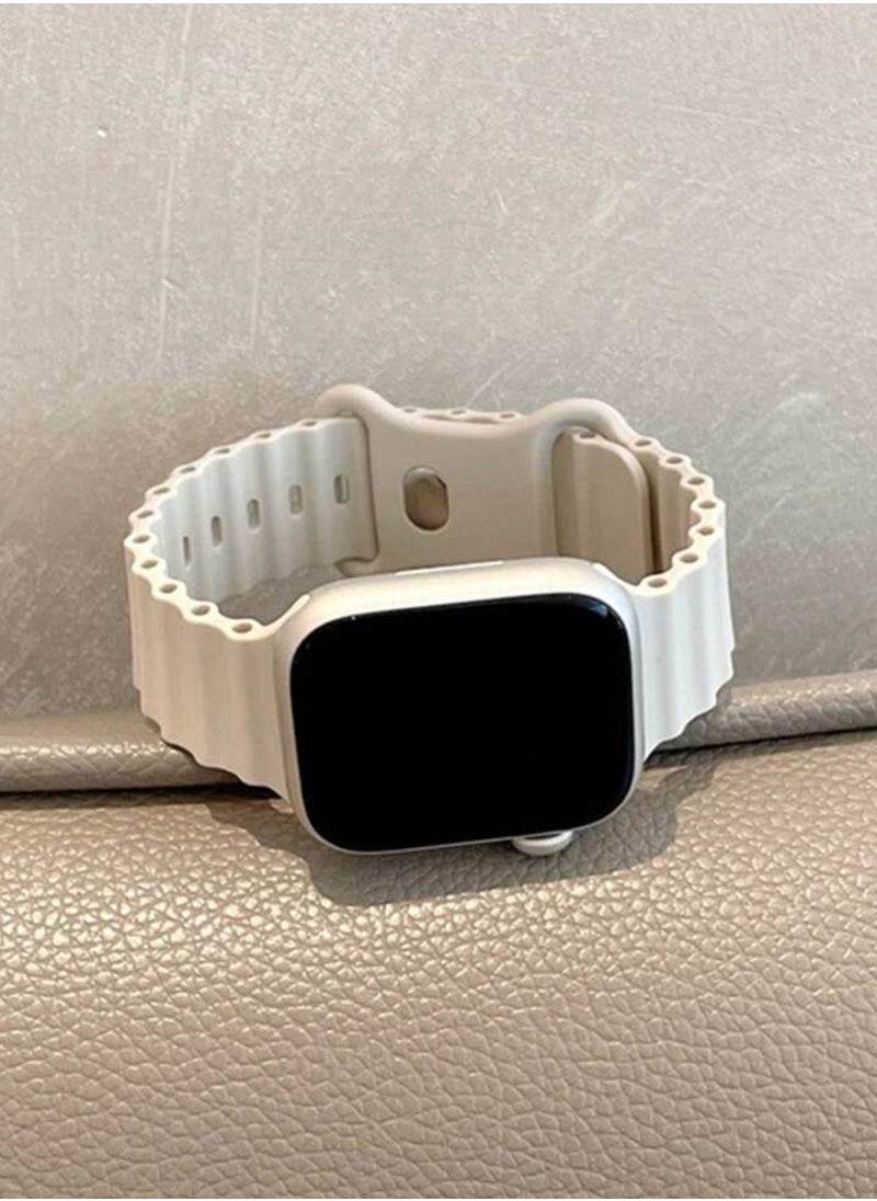 Great Choice - Apple Watch Band Sports Breathable Silicone Band Compatible With Apple Watch 42mm/44mm/45mm/49mmm - Image 1