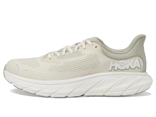 Hoka Men's Arahi 7 Sneaker, Oat Milk/Barley, 10 - Image 4