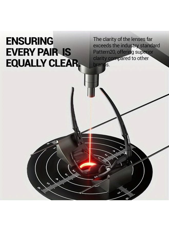 Carbon Fiber Pattern Cycling Glasses Waterproof Oleophobic Lenses Color Twenty Two - Image 5