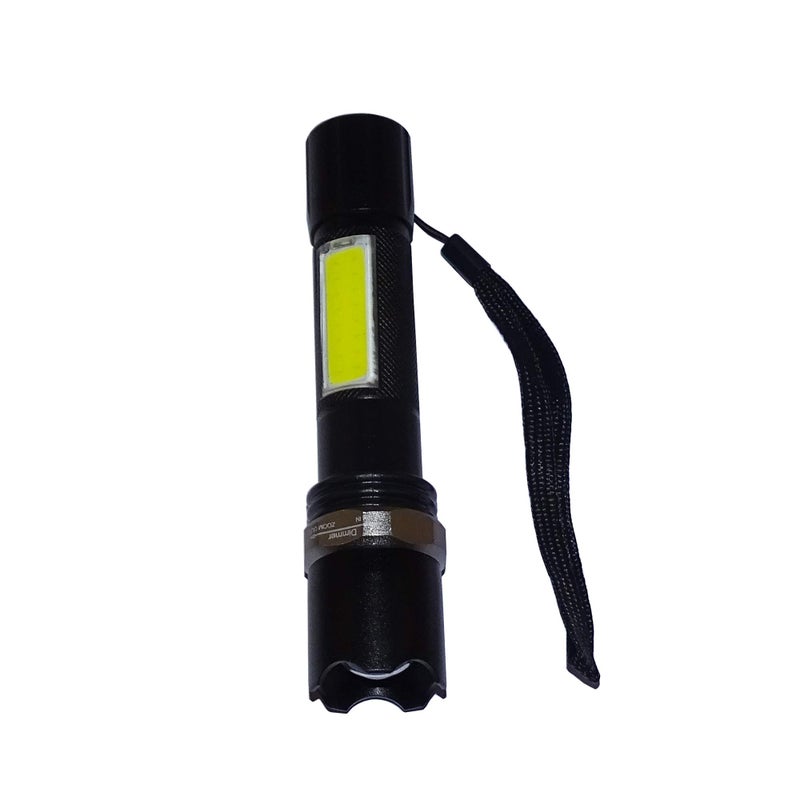 Smars® USB Rechargable Power Style LED Flashlight 2000 Lumens Telescopic Zooming Waterproof Torch - Image 5