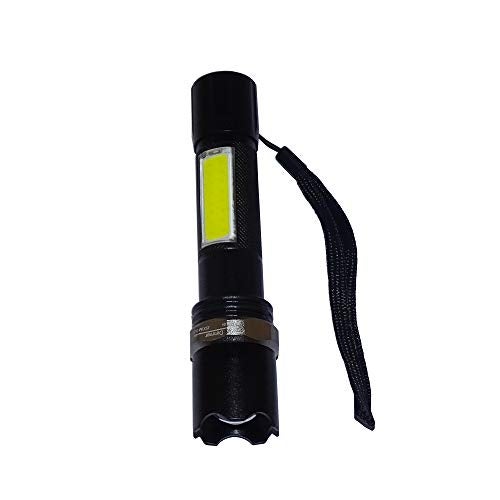 Smars® USB Rechargable Power Style LED Flashlight 2000 Lumens Telescopic Zooming Waterproof Torch - Image 1