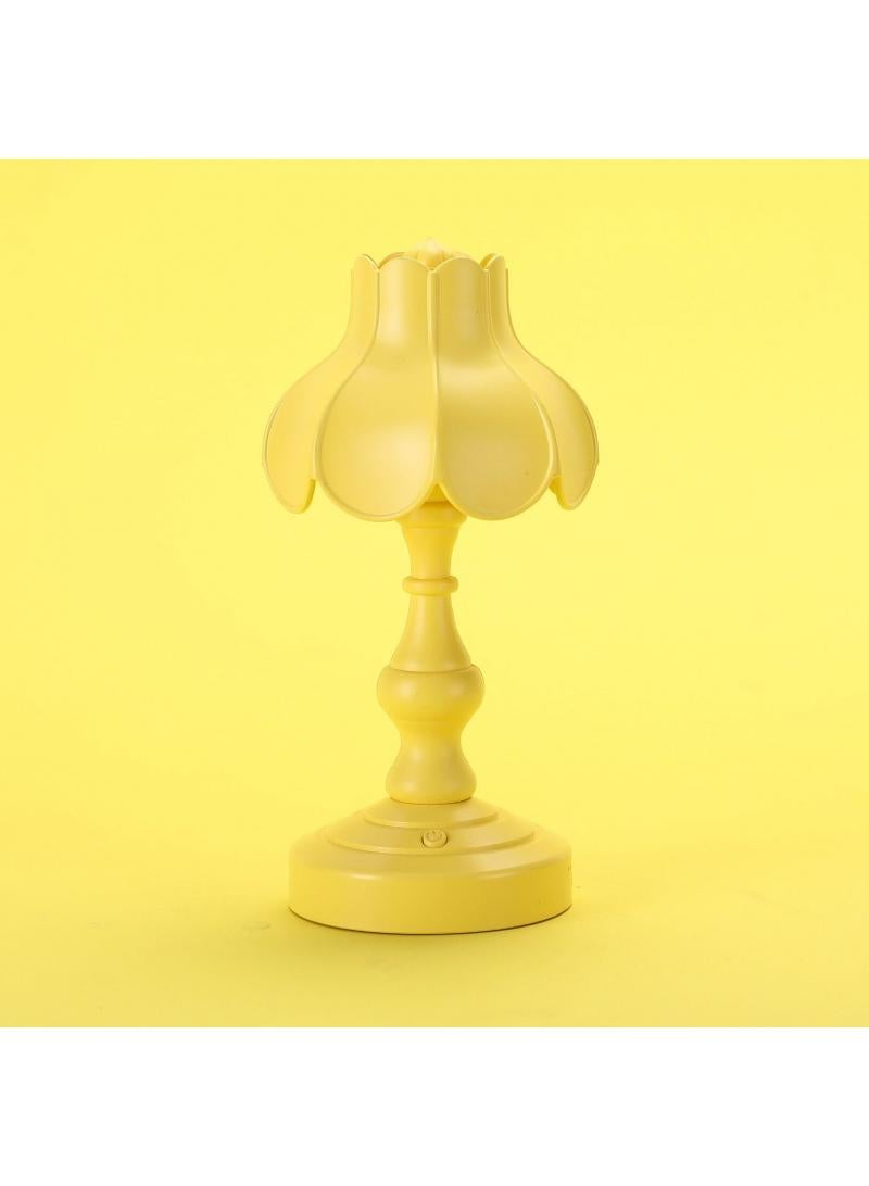 Mini Lotus Night Light Bedroom Bedside LED Rechargeable Table Light  - Image 2