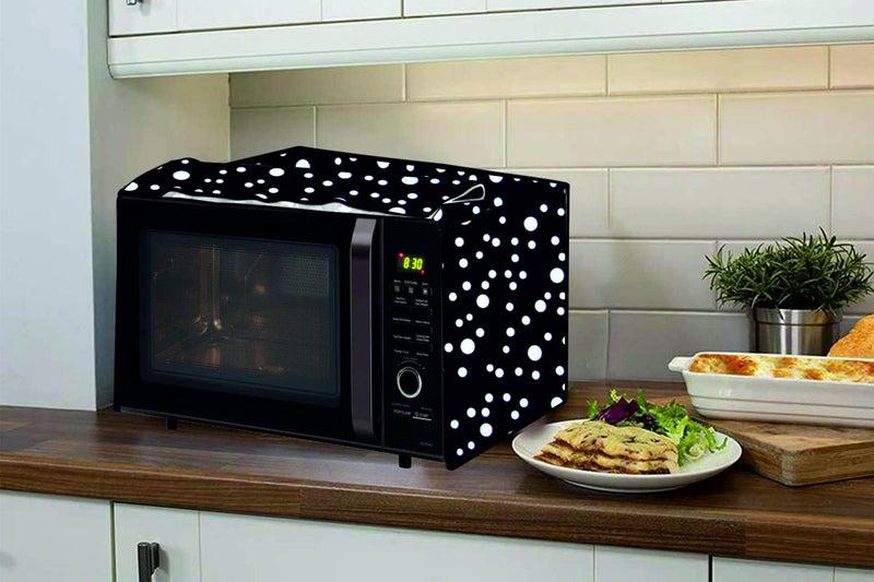 MW PRINTS Microwave Oven Cover For LG 28 L Convection MJ2886BWUM Printed PVC Waterproof/Dustproof Cover - Image 2