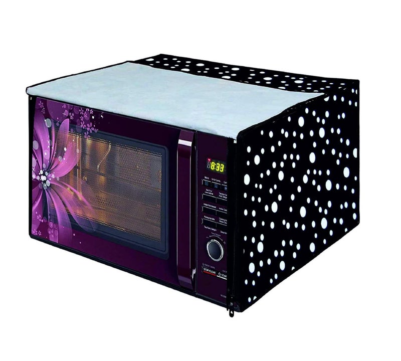 MW PRINTS Microwave Oven Cover For LG 28 L Convection MJ2886BWUM Printed PVC Waterproof/Dustproof Cover - Image 3