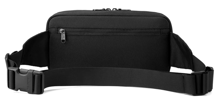 Hike Black Waist 11-inch Bag Anti-Theft Water Resistant Shock Proof Business Leisure Crossbody Chest Bag for Men and Women, HK2121, Black  | Best Price UAE