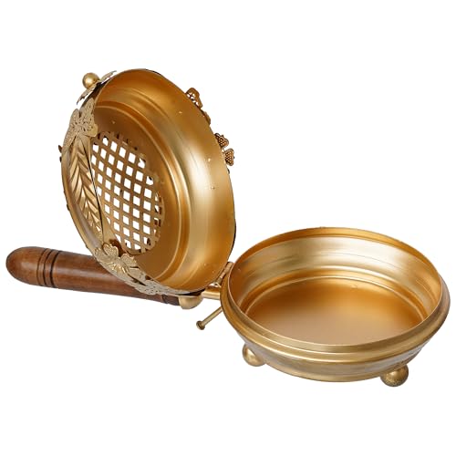 Webelkart Metal Incense Burner Butterfly Loban Dani Dhoop Dani,Sambrani Holder Aarti Metal Loban Dhoop Dani/Dhoop Dani Burner for Home Office Temple Puja - Dhoop Stand - Image 4