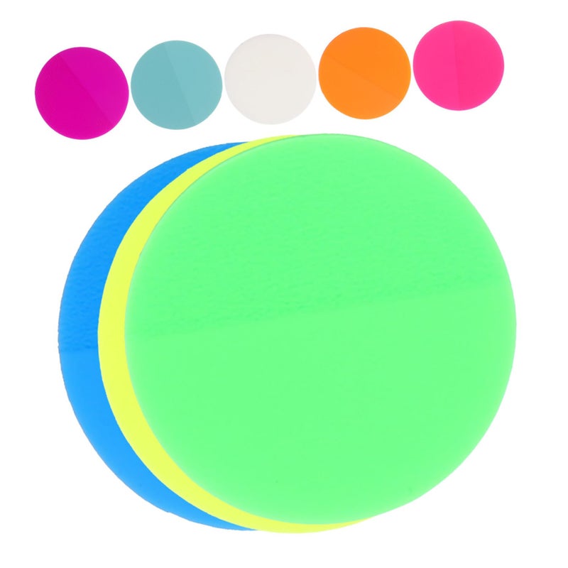 8 Colorful Repositionable Sticky Tabs For Books Office Highlight Markers - Image 2