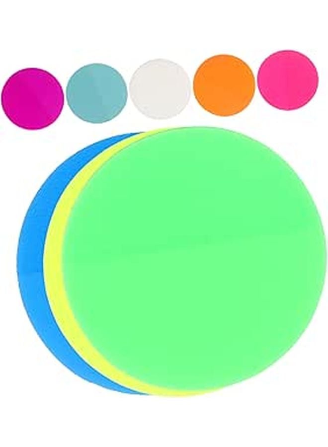 8 Colorful Repositionable Sticky Tabs For Books Office Highlight Markers - Image 1