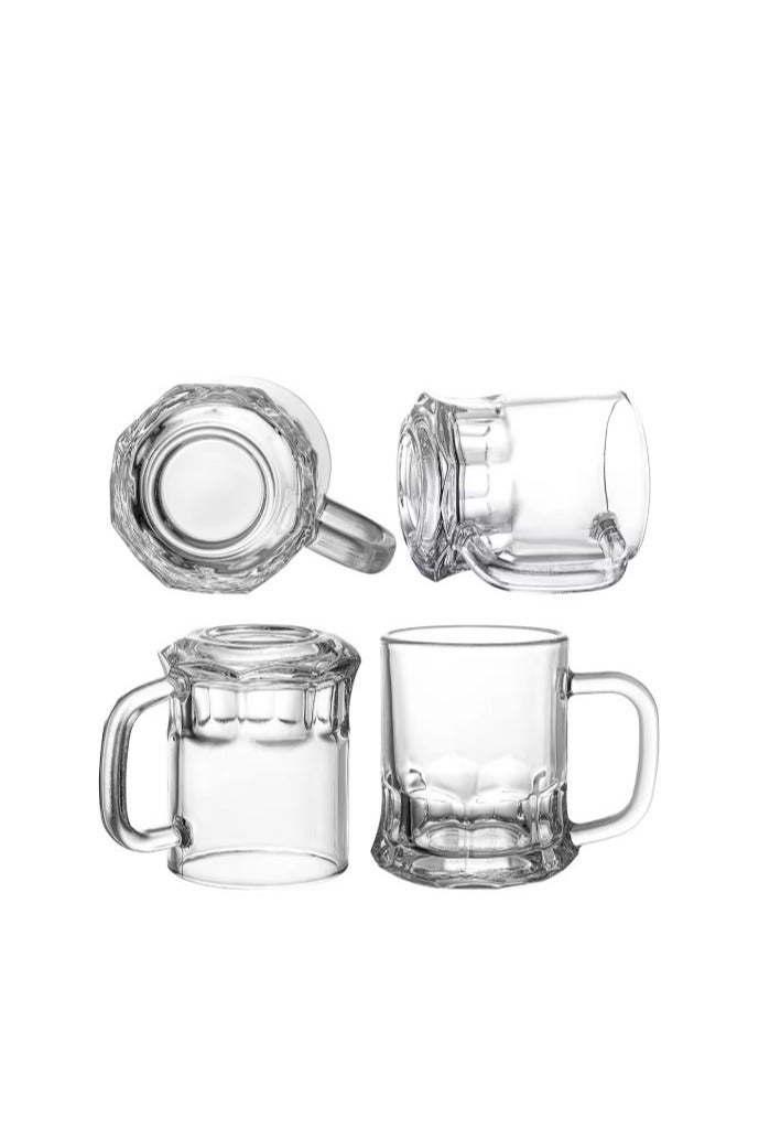 كوب زجاجى للشاى او القهوة - قطعة واحدة - Image 1