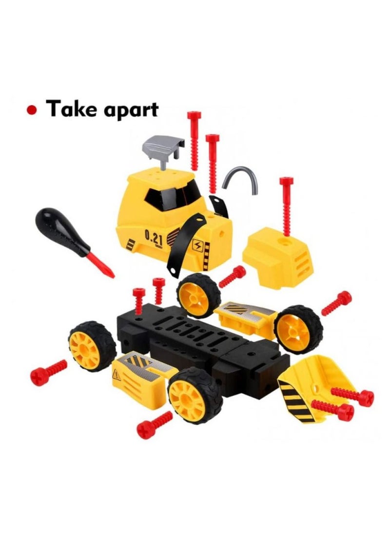 Alissa 7-in-1 Take Apart Truck Car Toys for Kids Boys Girls Construction Engineering Learning Toys Building Play Set for Kids Children  - Image 3