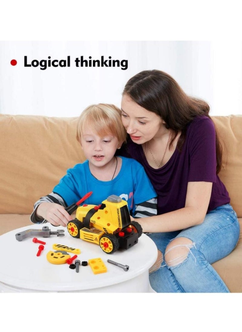 Alissa 7-in-1 Take Apart Truck Car Toys for Kids Boys Girls Construction Engineering Learning Toys Building Play Set for Kids Children  - Image 4