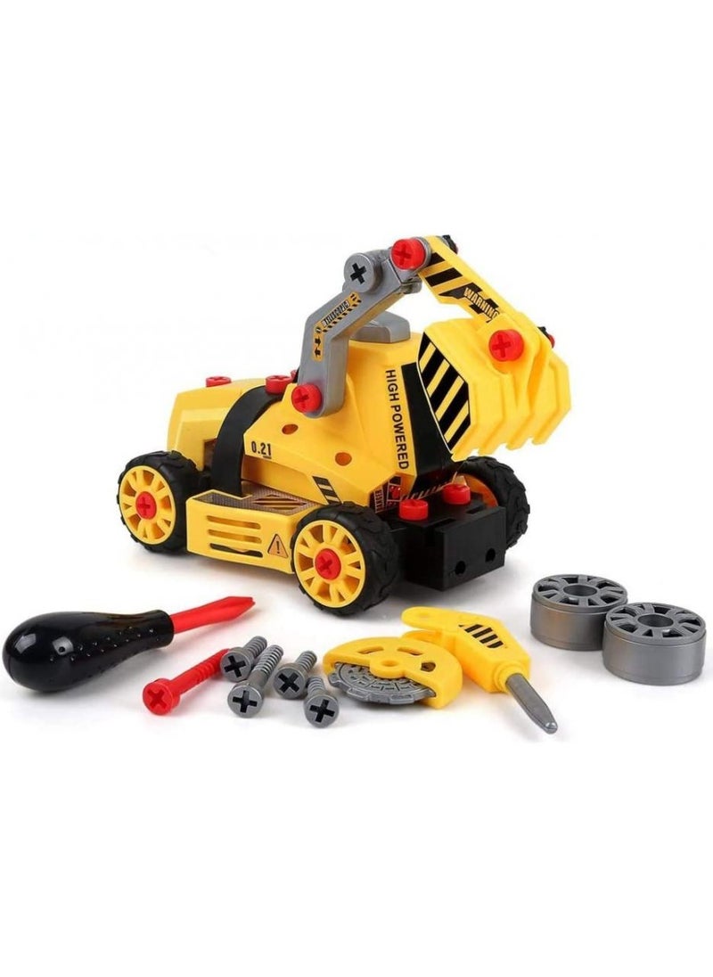 Alissa 7-in-1 Take Apart Truck Car Toys for Kids Boys Girls Construction Engineering Learning Toys Building Play Set for Kids Children  - Image 1
