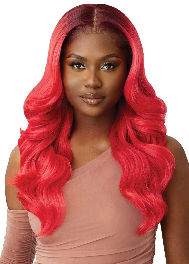 Outre Lace Front Wig Perfect Hair Line 13X6 Atlas 3DR2GINGER OMBRE