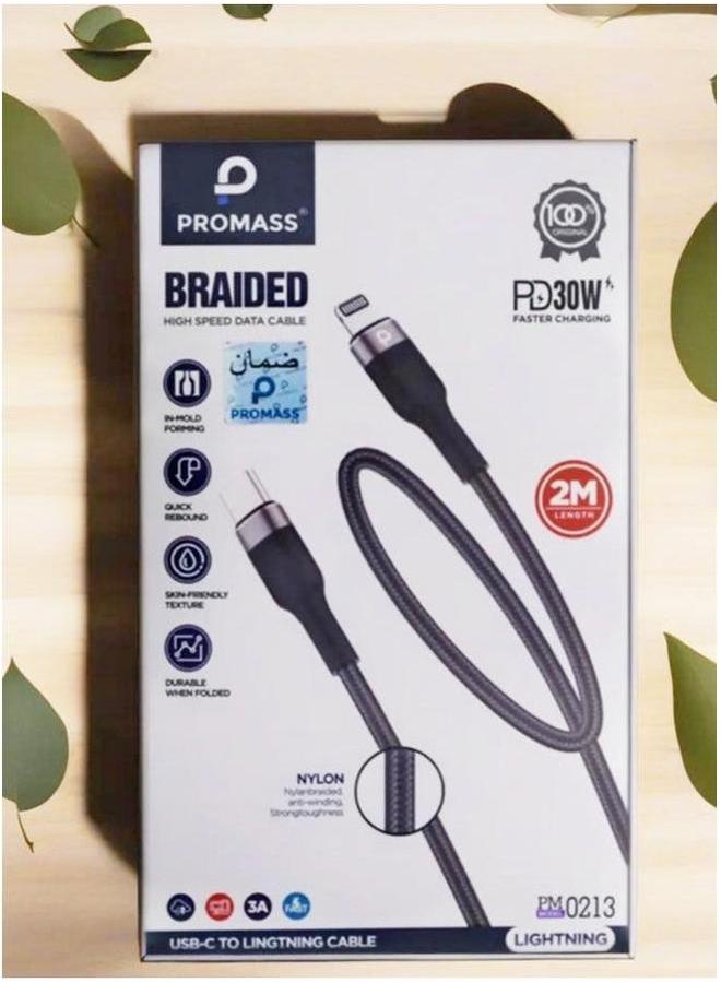 PROMASS USB-C to Lightning Cable Seamless Connectivity for Your Devices