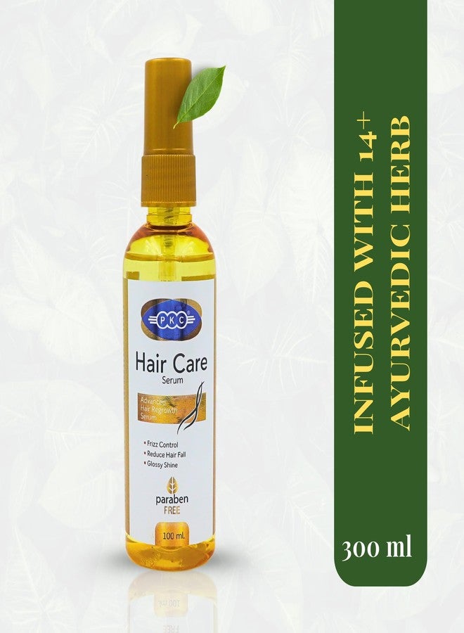 PKC 100% Natural Hair Serum for Hair Fall Control & Growth | 100ml | Frizz-Free Shine | Non-Greasy Leave-In Formula | With Amla, Aloe Vera, Onion Seed | For All Hair Types - Image 2