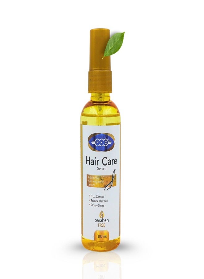 PKC 100% Natural Hair Serum for Hair Fall Control & Growth | 100ml | Frizz-Free Shine | Non-Greasy Leave-In Formula | With Amla, Aloe Vera, Onion Seed | For All Hair Types - Image 1