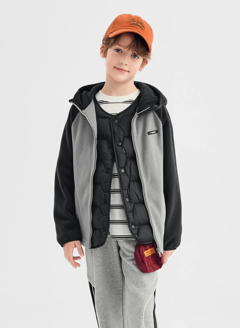 بالابالا جاكيت أطفال محبوك للجنسين