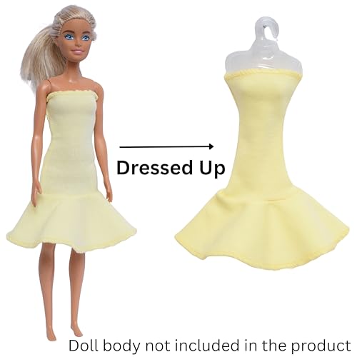 El Figo Doll Clothes Set for 29 cm Tall Doll – Stylish Doll Dresses | Doll Clothing & Accessories | Toy Dress | Gift for Girls - Image 4