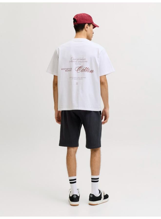 JACK & JONES Logo Drawstring Sweat Shorts - Image 2