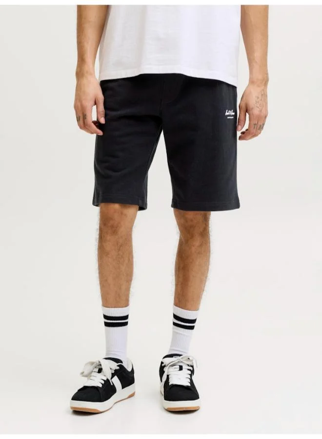 JACK & JONES Logo Drawstring Sweat Shorts